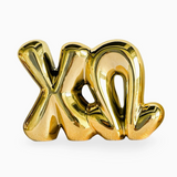 Gold Sorority Shelf Letters