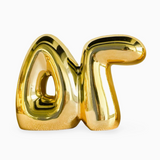 Gold Sorority Shelf Letters