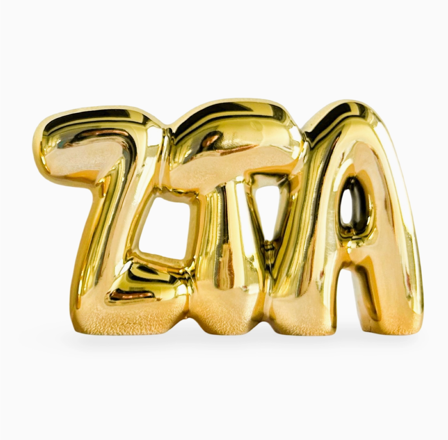 Gold Sorority Shelf Letters