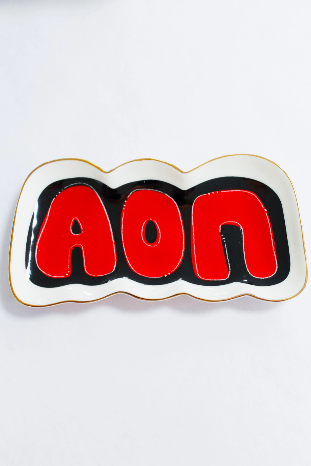 Ceramic Sorority Trinket Tray
