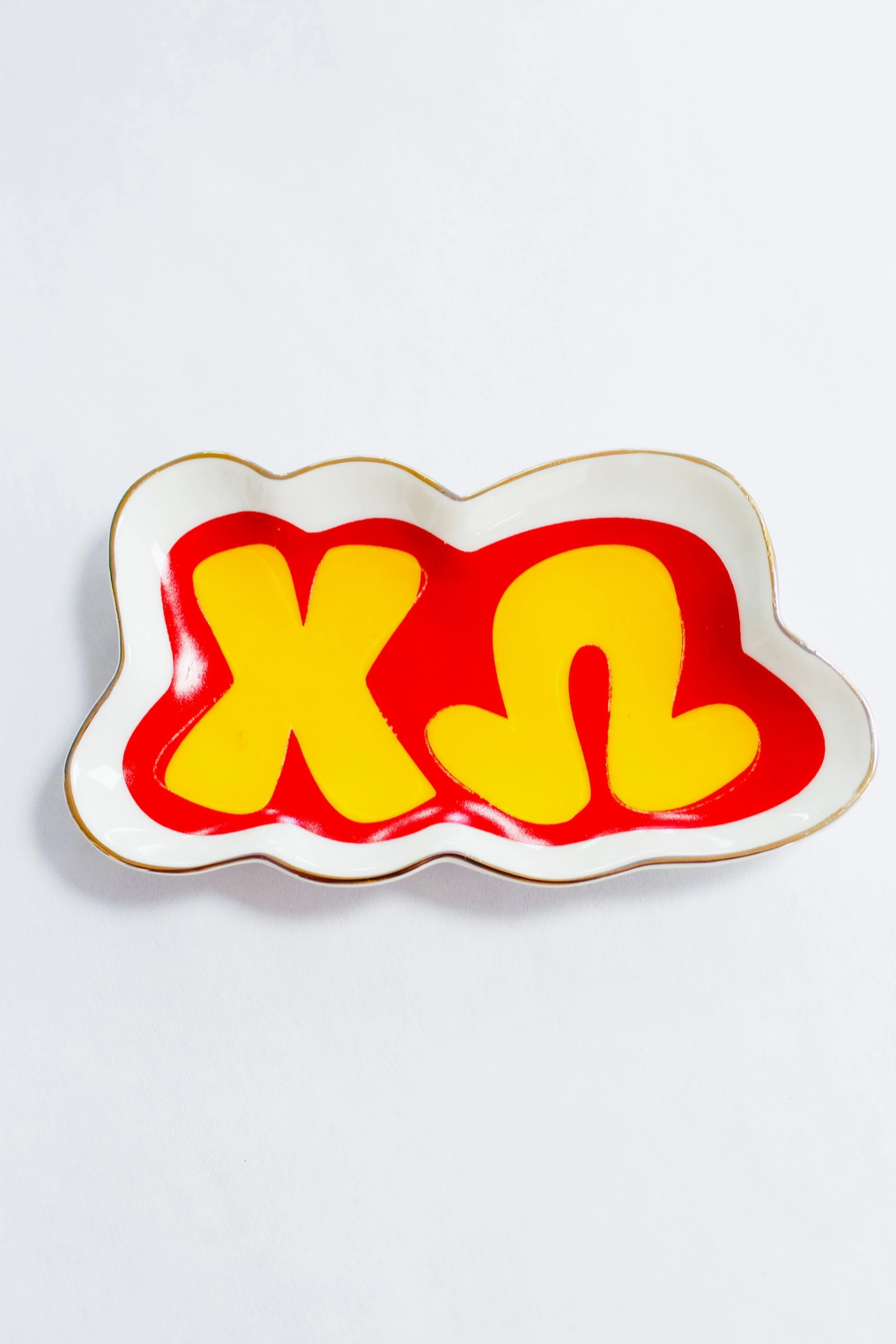 Ceramic Sorority Trinket Tray