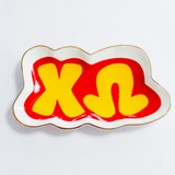 Ceramic Sorority Trinket Tray
