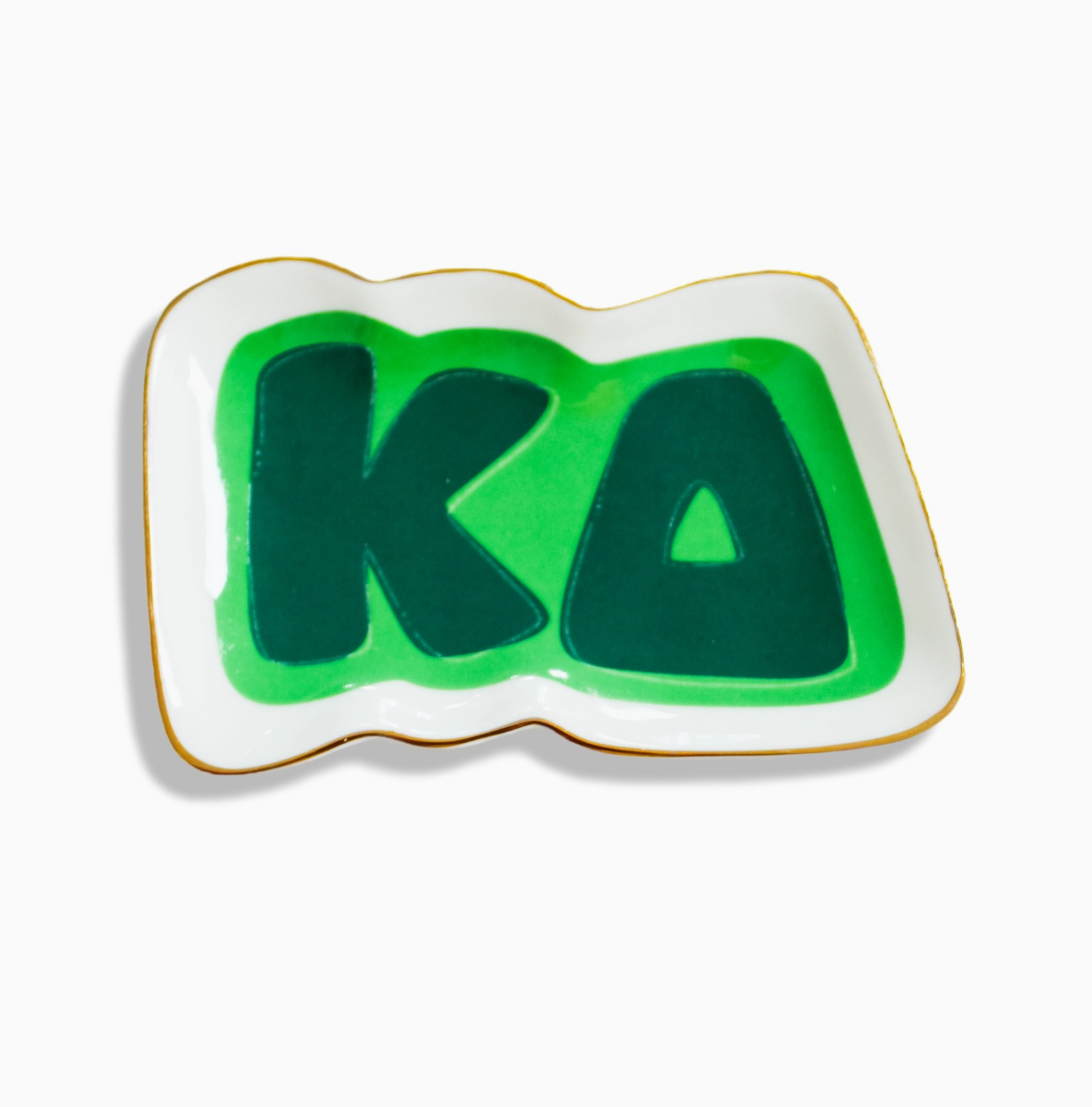 Ceramic Sorority Trinket Tray