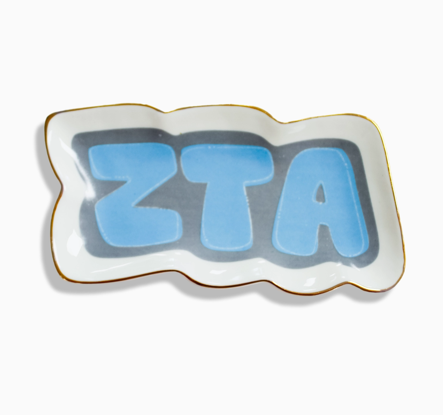 Ceramic Sorority Trinket Tray