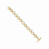 Saratoga Tennis Bracelet, Mother of Pearl