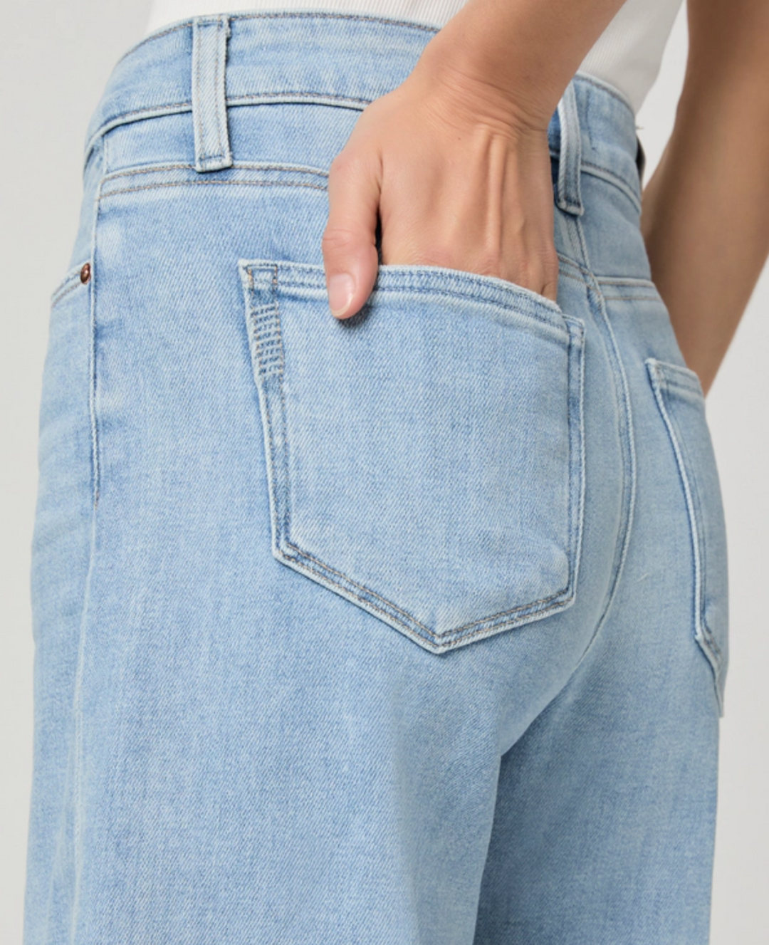 Anessa Distressed Raw Hem, In Tune