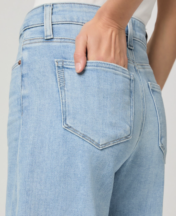Anessa Distressed Raw Hem, In Tune
