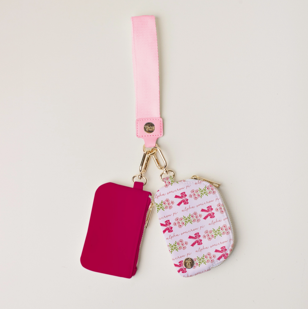 Sorority Dynamic Duo Pouch Wristlet