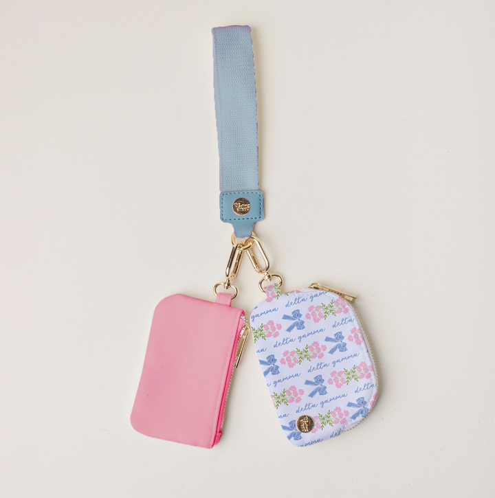 Sorority Dynamic Duo Pouch Wristlet