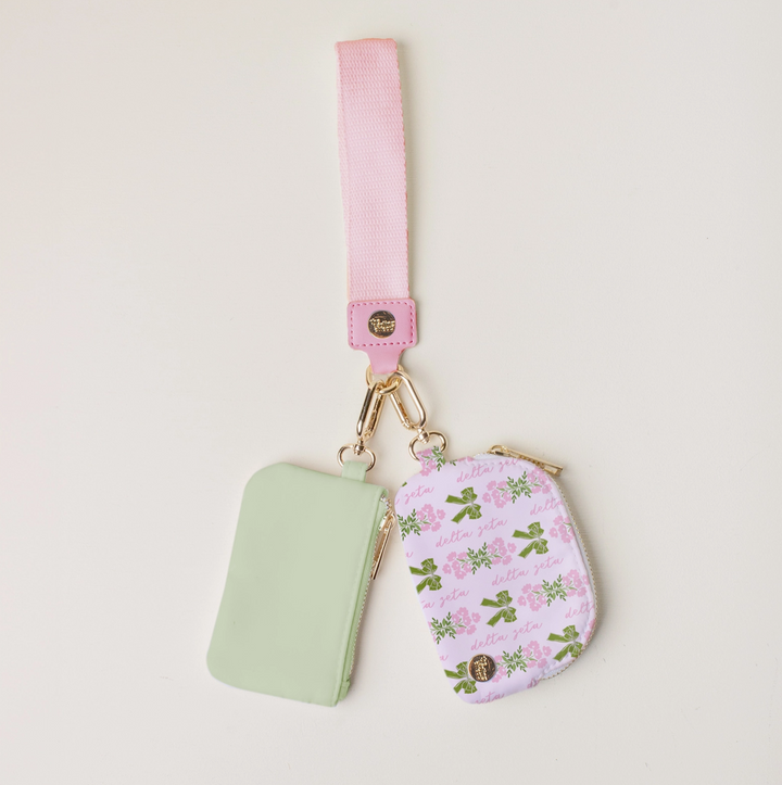 Sorority Dynamic Duo Pouch Wristlet
