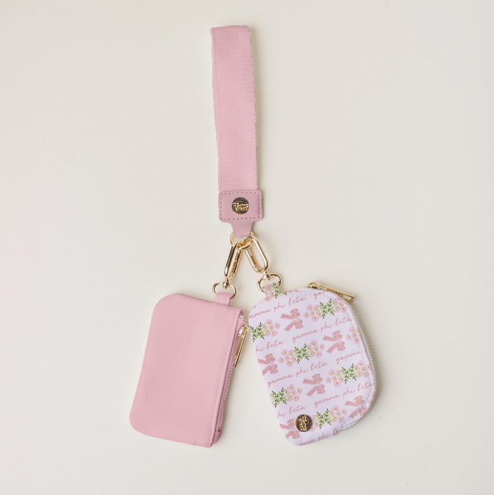 Sorority Dynamic Duo Pouch Wristlet