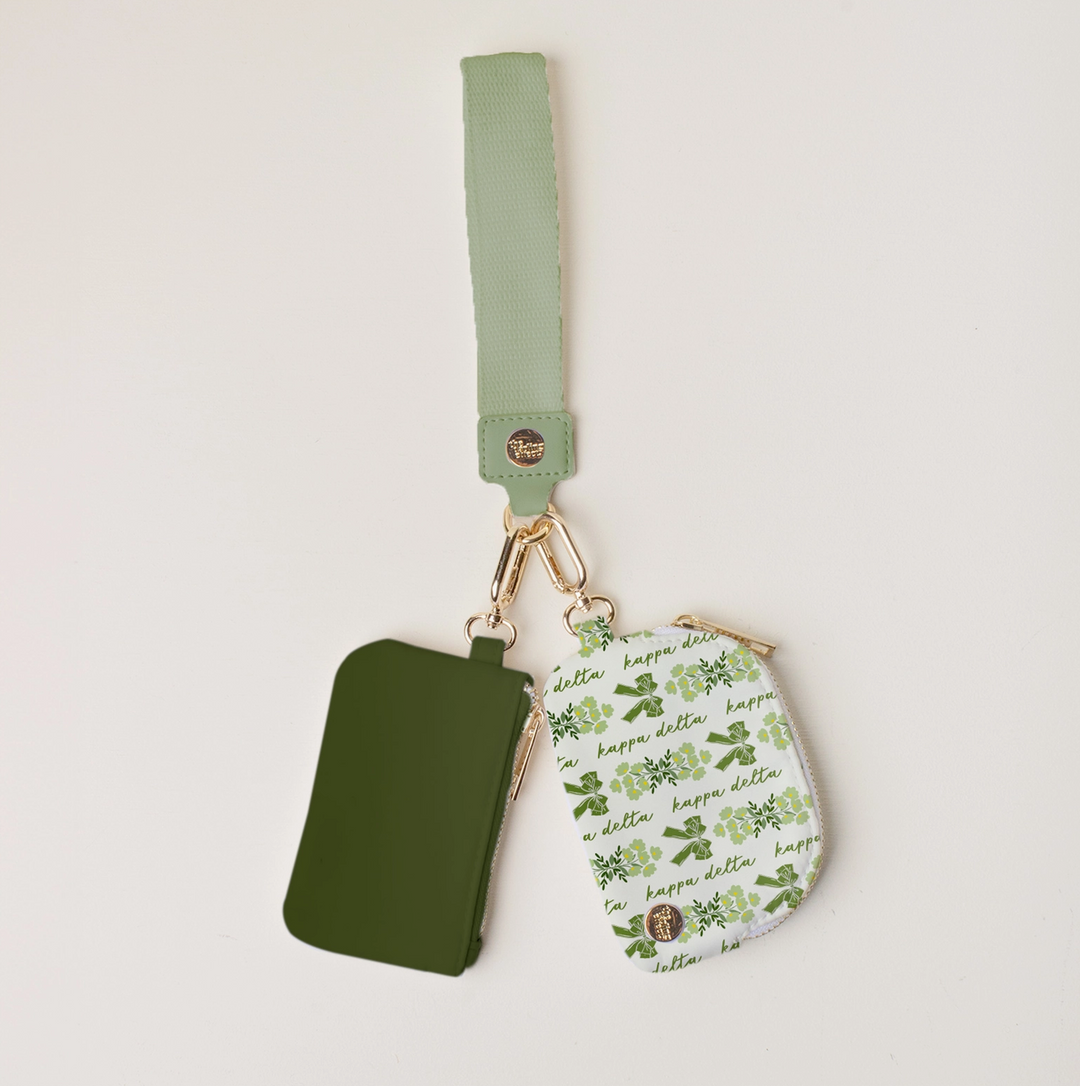 Sorority Dynamic Duo Pouch Wristlet