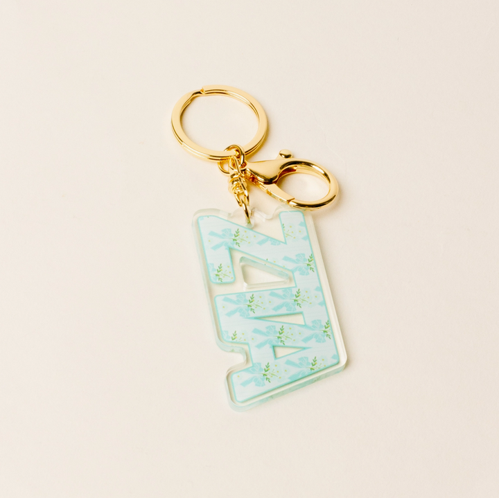 Sorority Oh So Fancy Letter Acrylic Keychain
