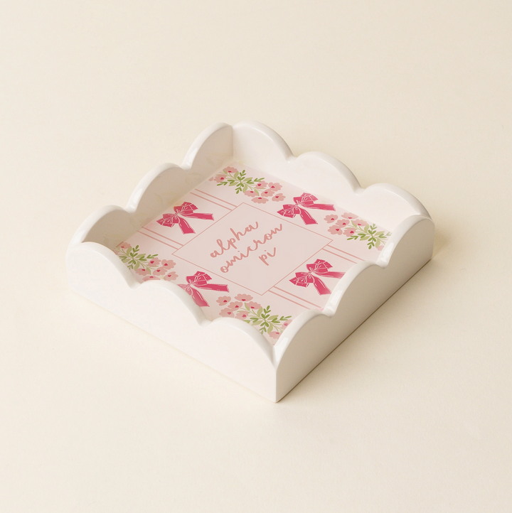 Sorority Scallop Trinket Tray
