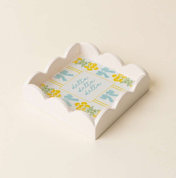 Sorority Scallop Trinket Tray