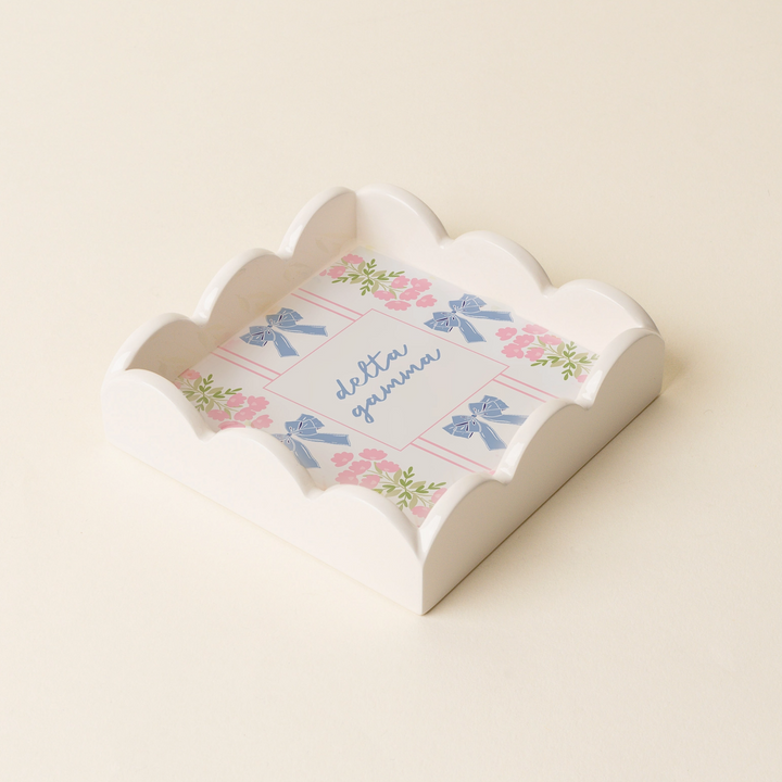 Sorority Scallop Trinket Tray