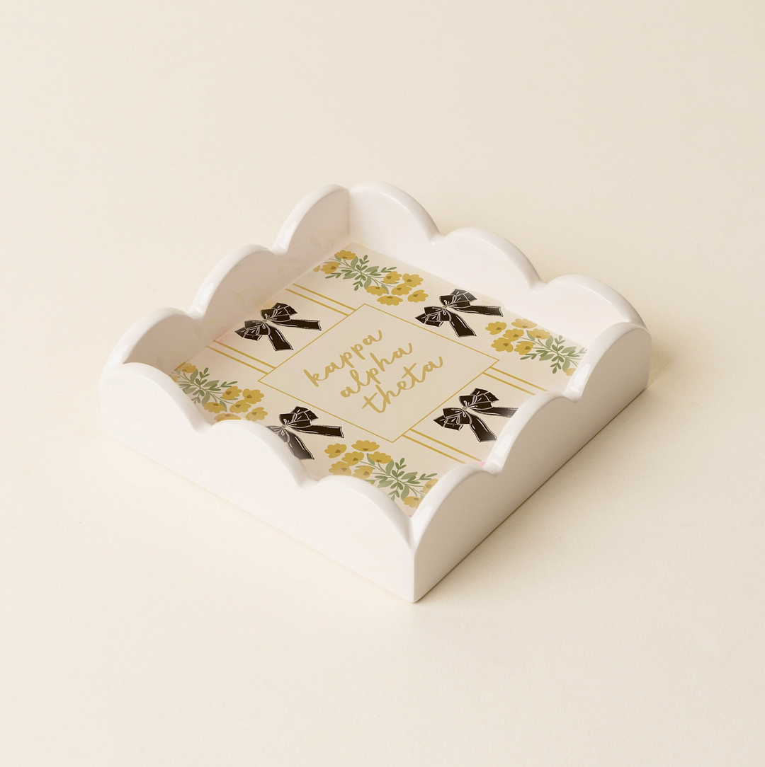 Sorority Scallop Trinket Tray