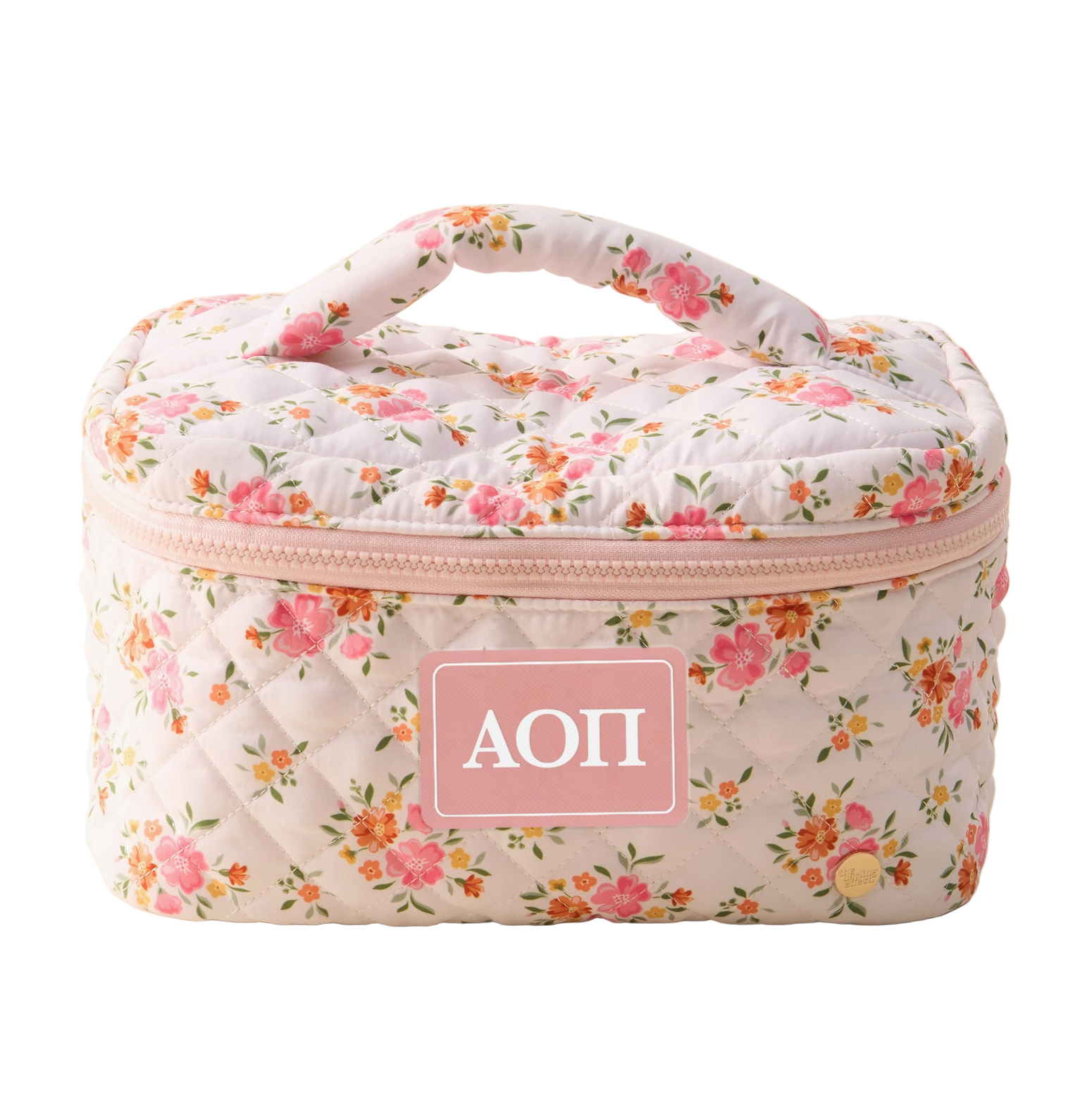 Sorority Glam & Go Quilted Cosmetic Bag