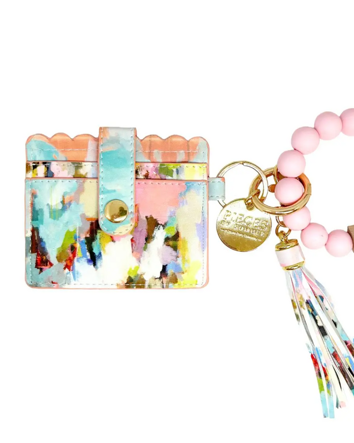 Brooks Avenue Keychain Wristlet Wallet