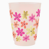Floral Pattern Frost Flex Cups