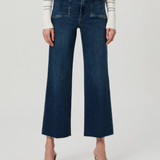 Anessa W/ Set In Pockets + Raw Hem, Amoroso
