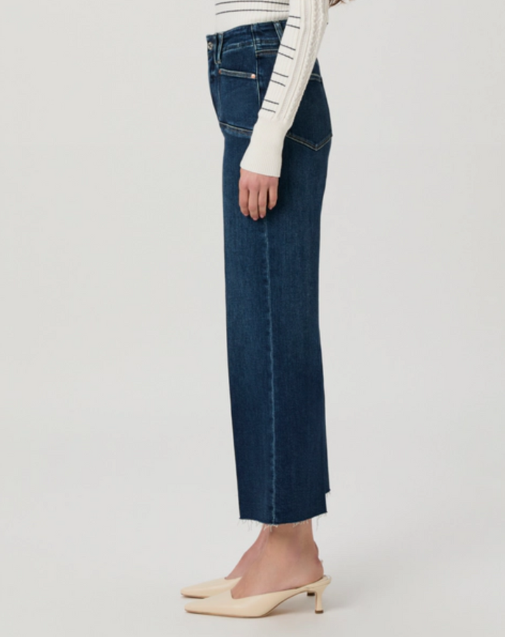 Anessa W/ Set In Pockets + Raw Hem, Amoroso