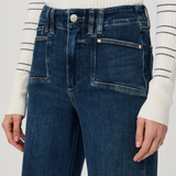 Anessa W/ Set In Pockets + Raw Hem, Amoroso