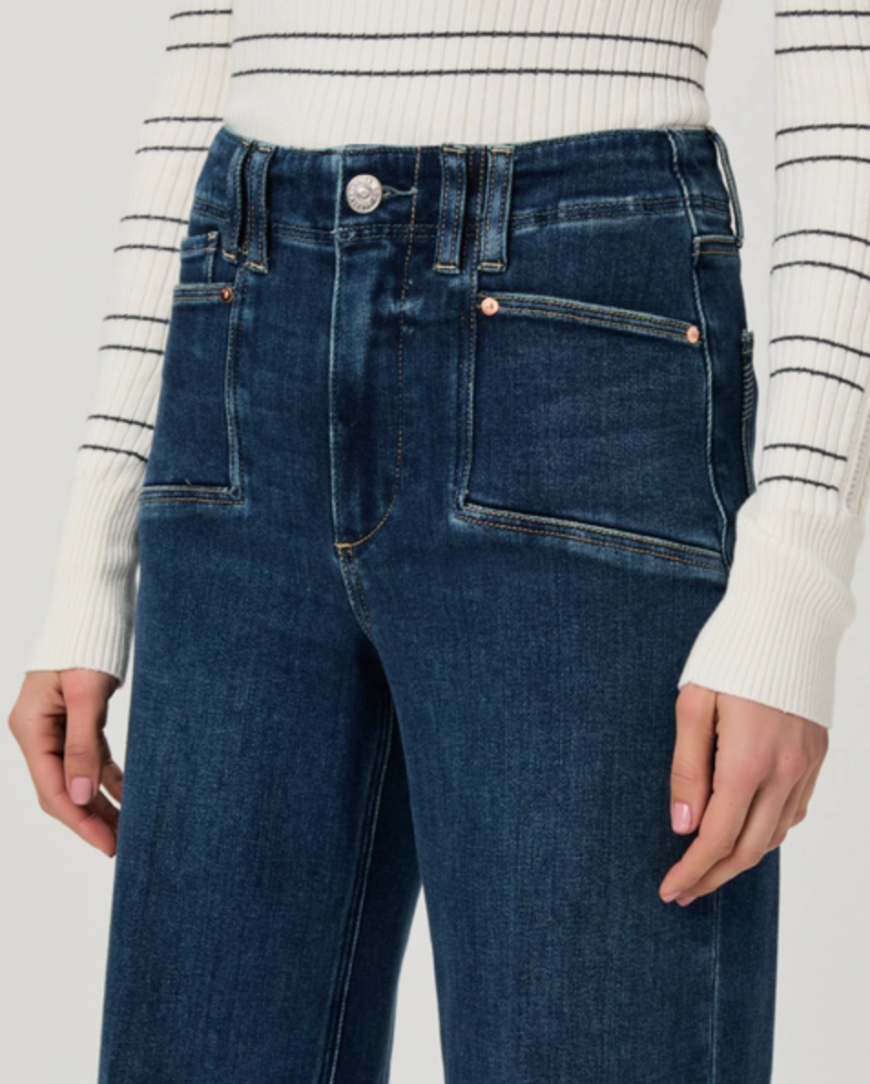Anessa W/ Set In Pockets + Raw Hem, Amoroso