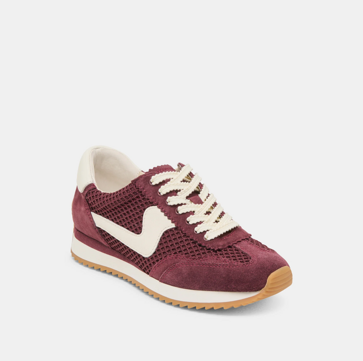 B.ntcd Mesh Sneakers Woven Mesh, Cranberry