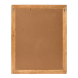 Vintage Floral Print with Solid Wood Frame