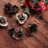 Rose Box w/ Forged Rose Atop, Iron