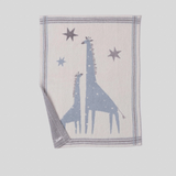 CozyChic® Giraffe Stroller Blanket, Rain Drop Multi