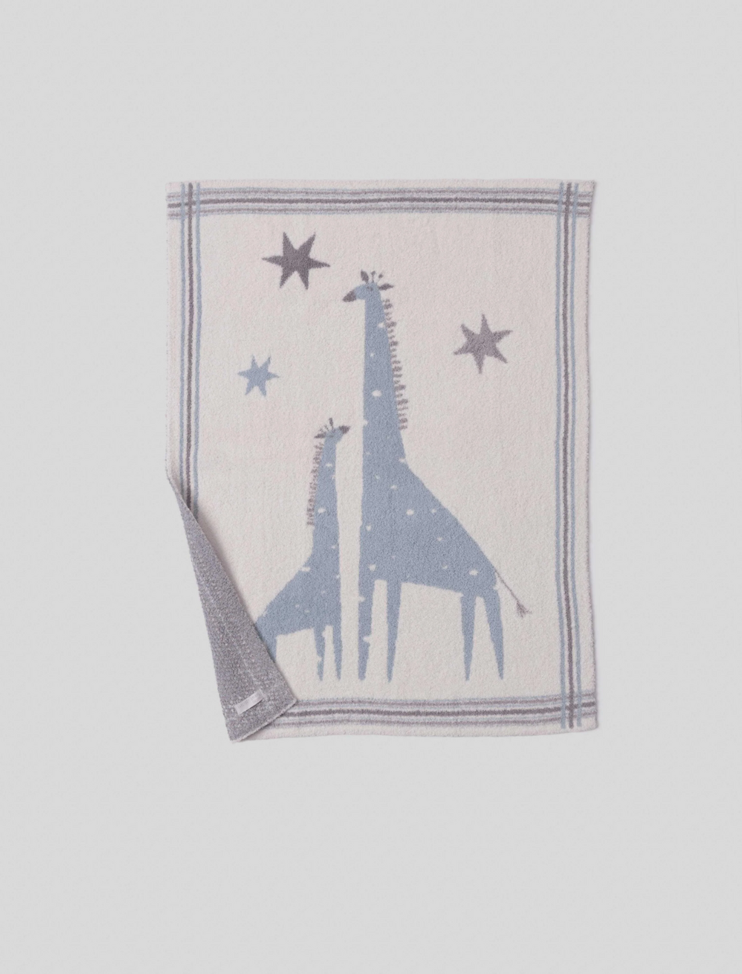 CozyChic® Giraffe Stroller Blanket, Rain Drop Multi