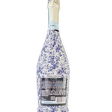 Grandmilleenial Blue Floral Bottle Wrap, La Marca Edition
