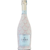 Grandmilleenial Pink Bows Bottle Wrap, La Marca Edition