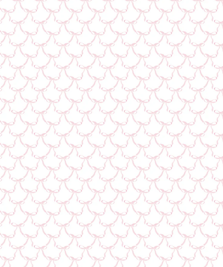 Grandmilleenial Pink Bows Bottle Wrap, La Marca Edition
