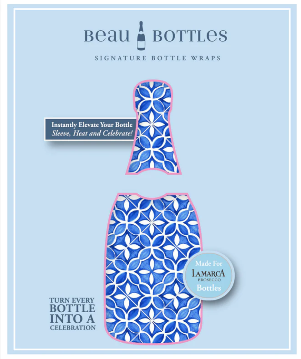 Andalusian Tiles Bottle Wrap, La Marca Edition