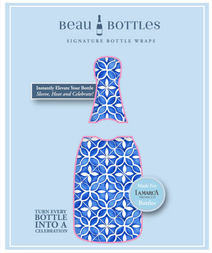 Andalusian Tiles Bottle Wrap, La Marca Edition