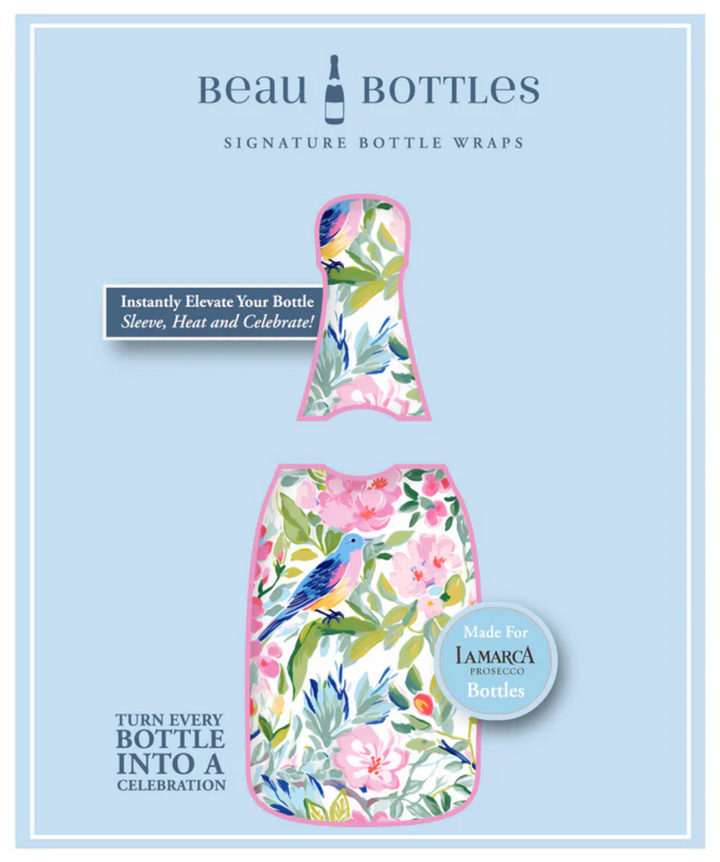 Springtime Serenade Bottle Wrap, La Marca Edition