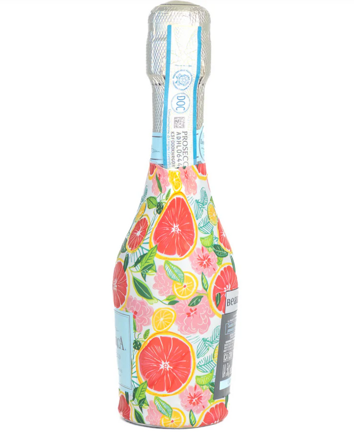 Preppy Grapefruits Bottle Wrap, Mini La Marca Edition