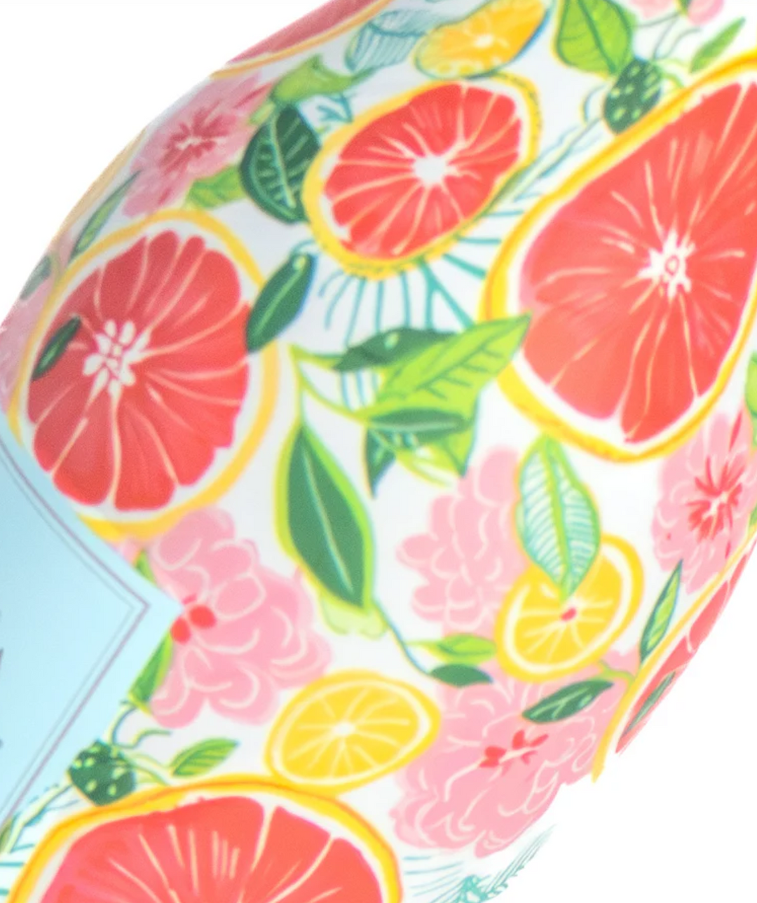 Preppy Grapefruits Bottle Wrap, Mini La Marca Edition