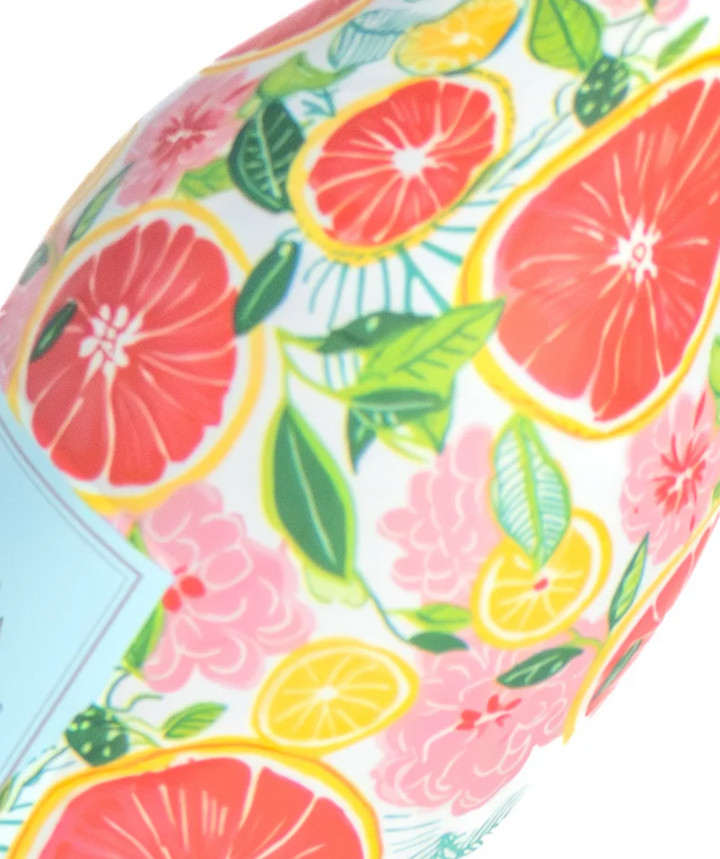 Preppy Grapefruits Bottle Wrap, Mini La Marca Edition