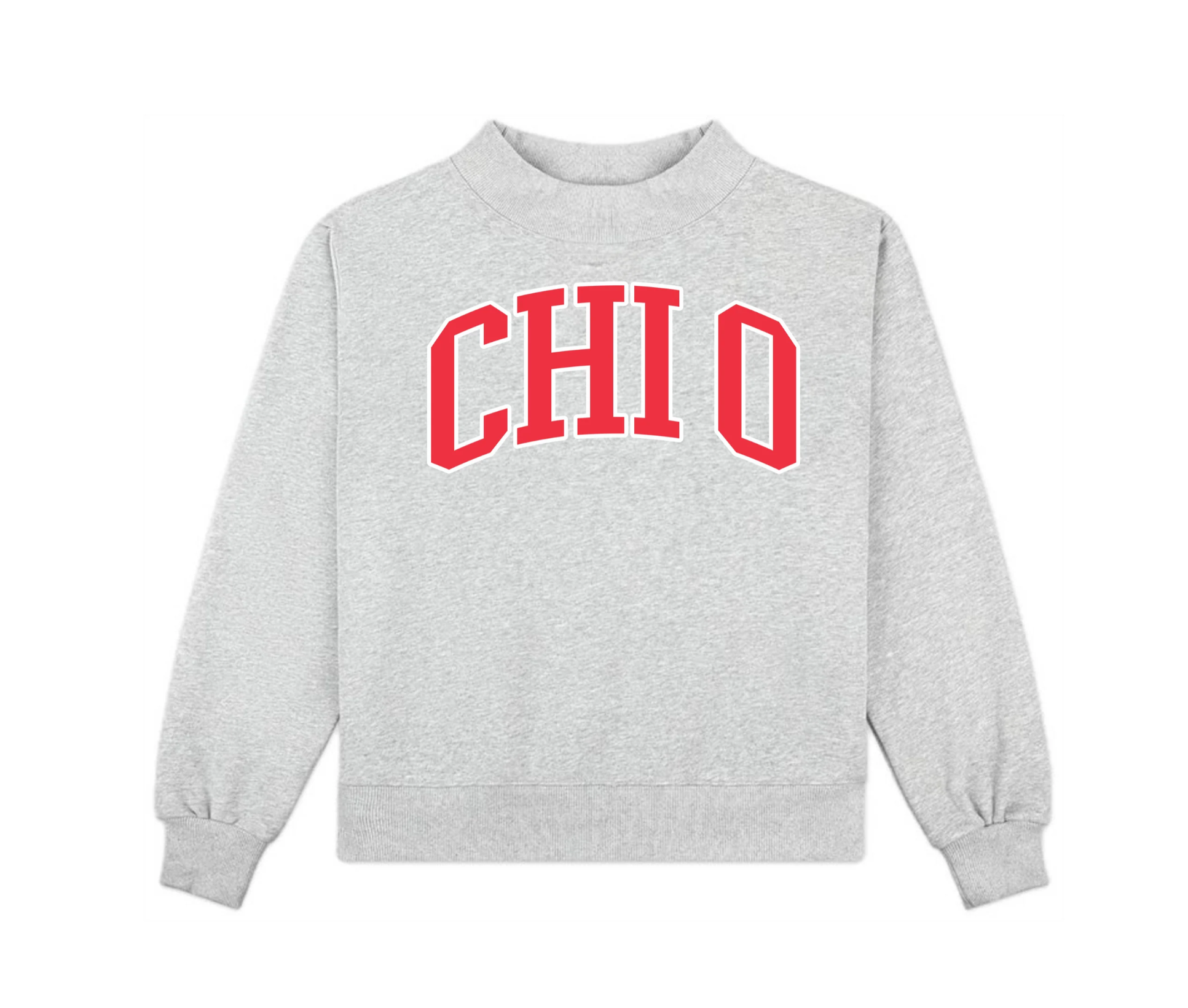 Sorority Mock Neck Crew