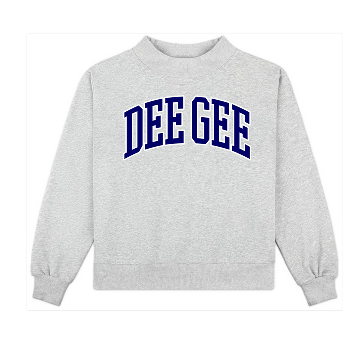 Sorority Mock Neck Crew