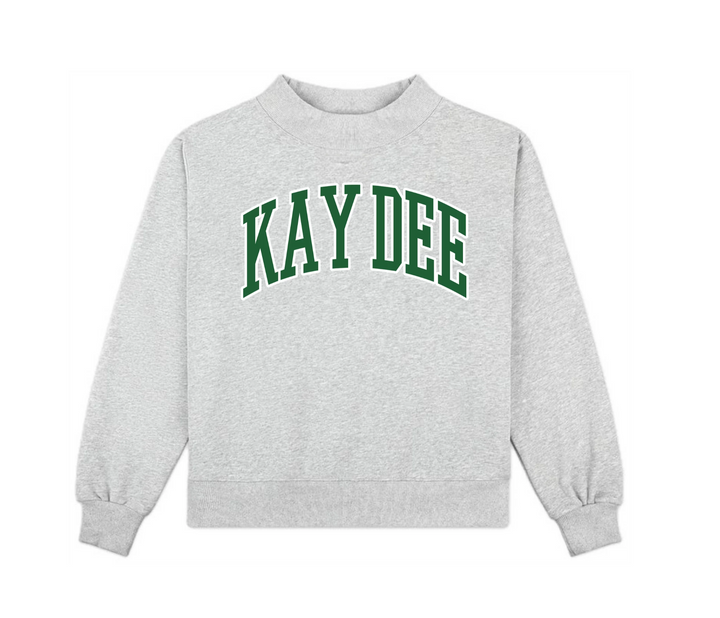 Sorority Mock Neck Crew