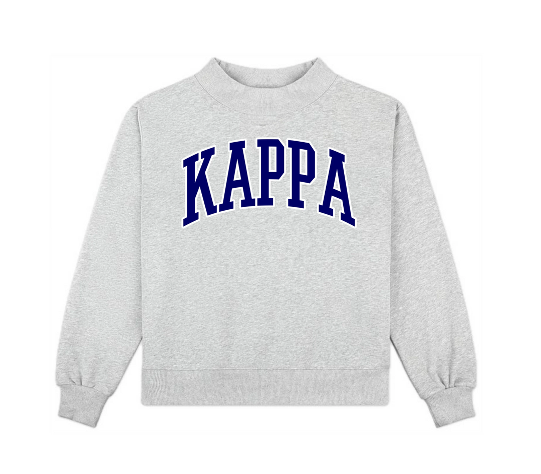 Sorority Mock Neck Crew