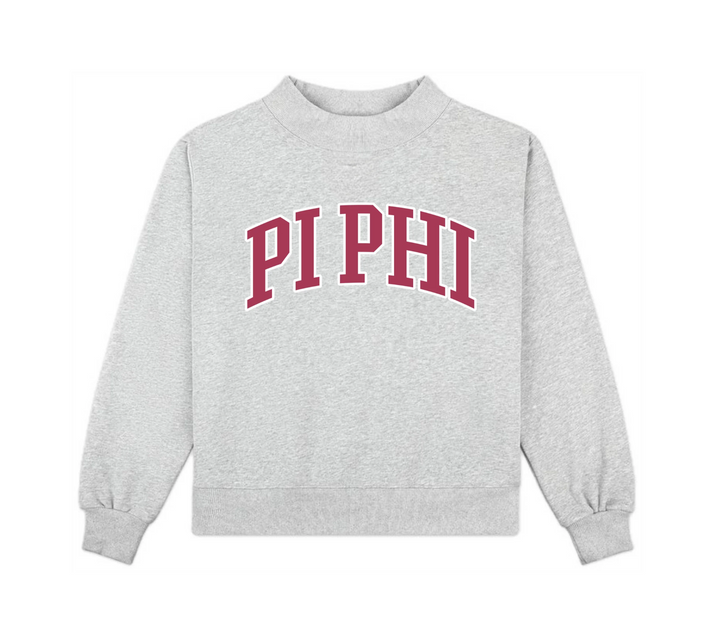 Sorority Mock Neck Crew