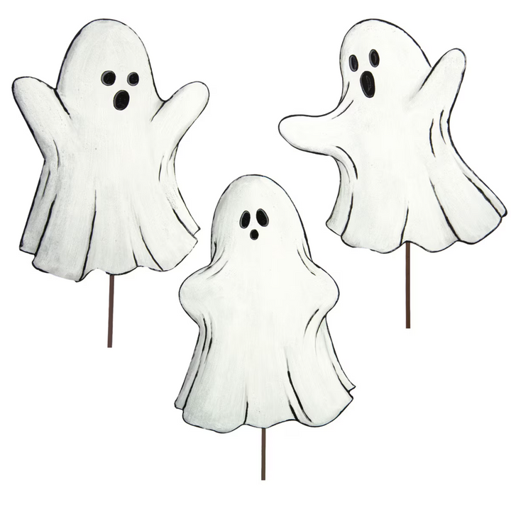Lined Ghost Set of 3