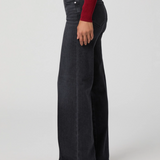 Tatum 32" Wide Leg Jean, Ink Black