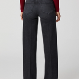 Tatum 32" Wide Leg Jean, Ink Black